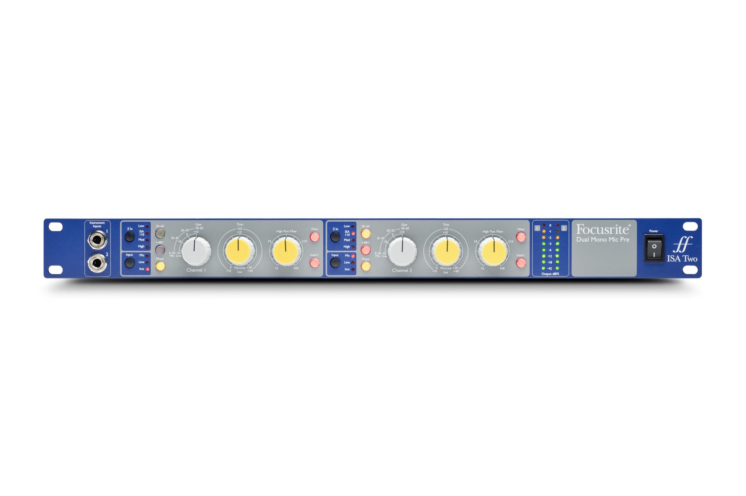 【最終価格】Focusrite ISA Two (おまけ付) Amazon.com: Focusrite ISA Two Classic rackmount dual mono mic
